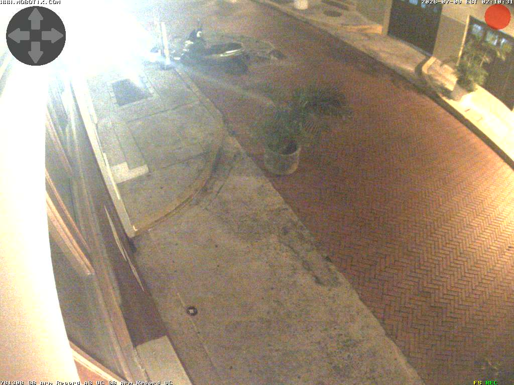Camera localcam: Live Image.